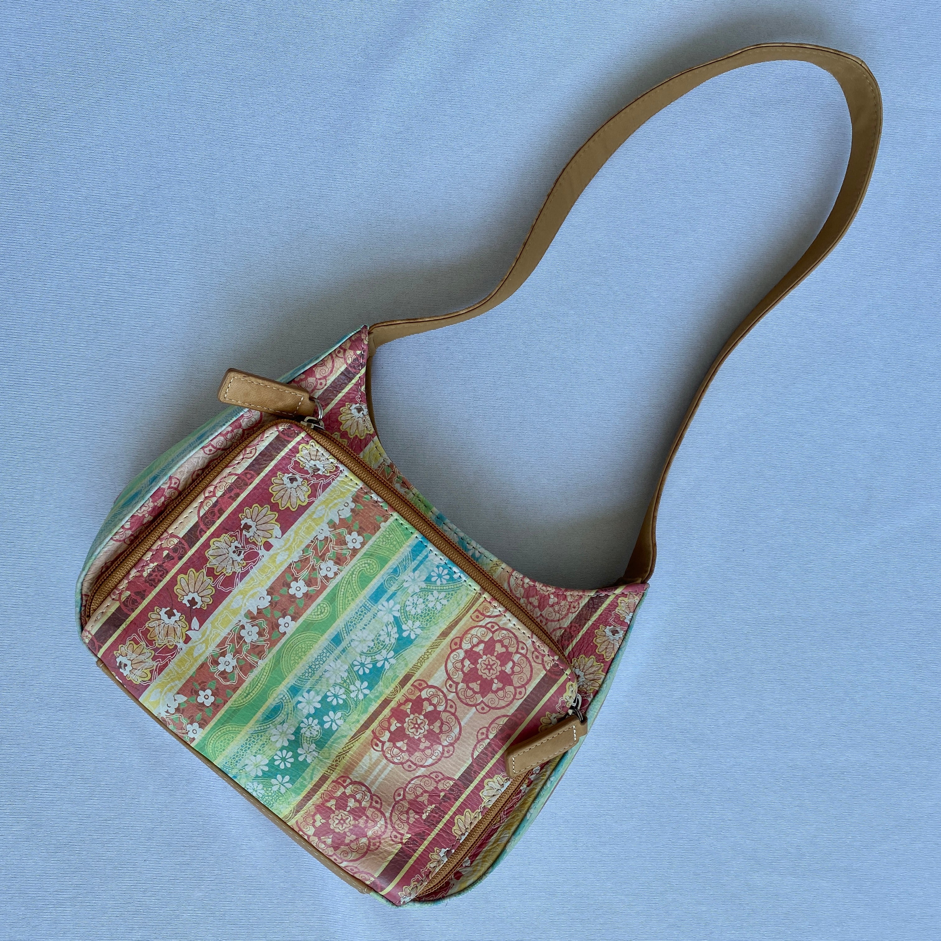 Fossil rainbow leather purse