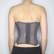 Gray Mesh Bustier (36D/38C)