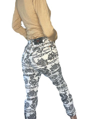 JPG tattoo jeans