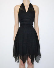 Black Glitter Fairy Dress (Small)