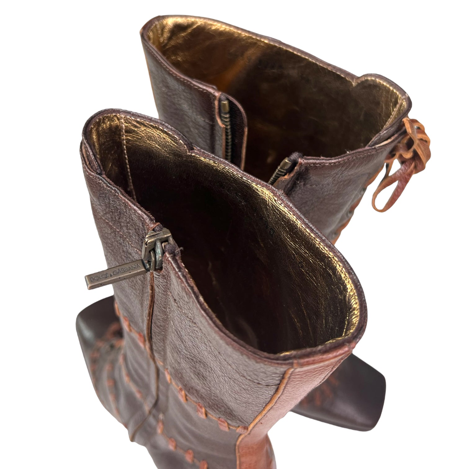 Dolce & Gabbana Leather Boots