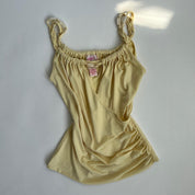00s Candies yellow wrap tank