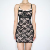 Betsey Johnson Mini Slip Dress (Medium)