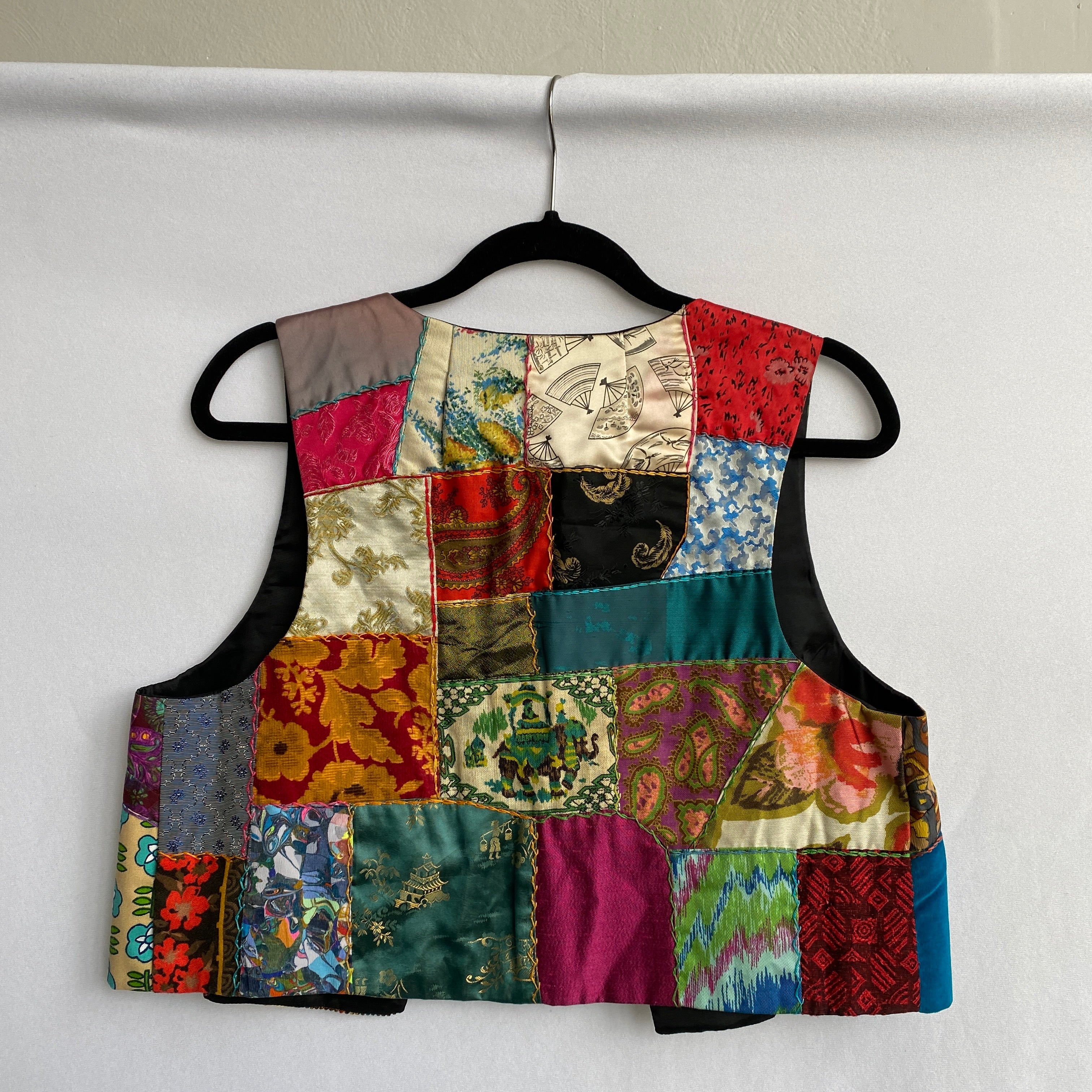 Patchwork vest