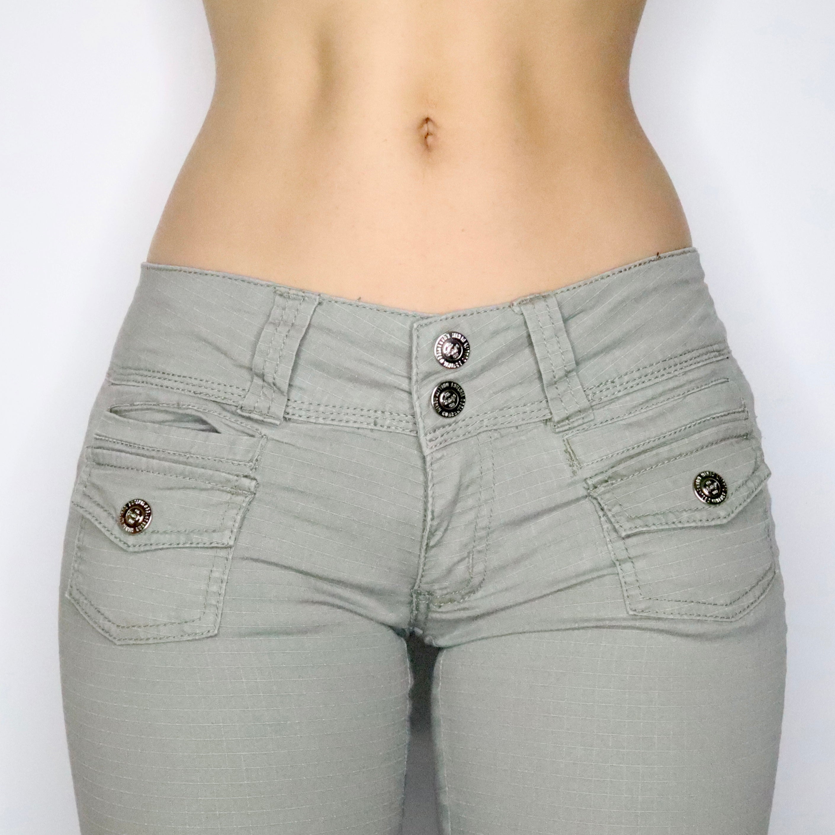 Low Rise Cargo Pants (XS-S)