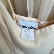 Vintage yellow prom dress