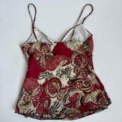 00s mauve paisley cami