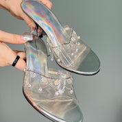 Y2K Princess Charm Heels (6.5)