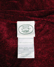 Laura Ashley Red Cardigan (Medium) 