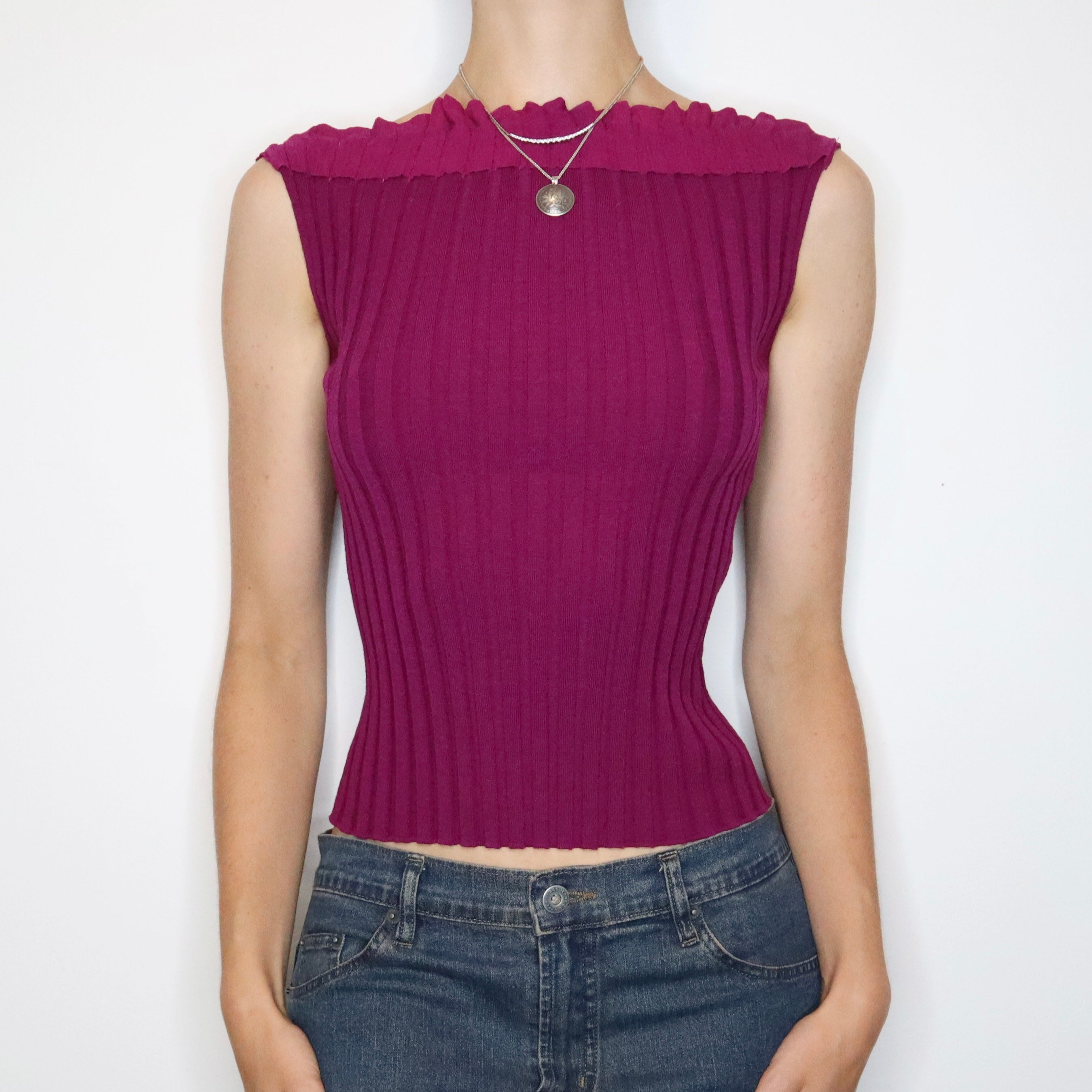 Italian Knit Tank Top (Small)