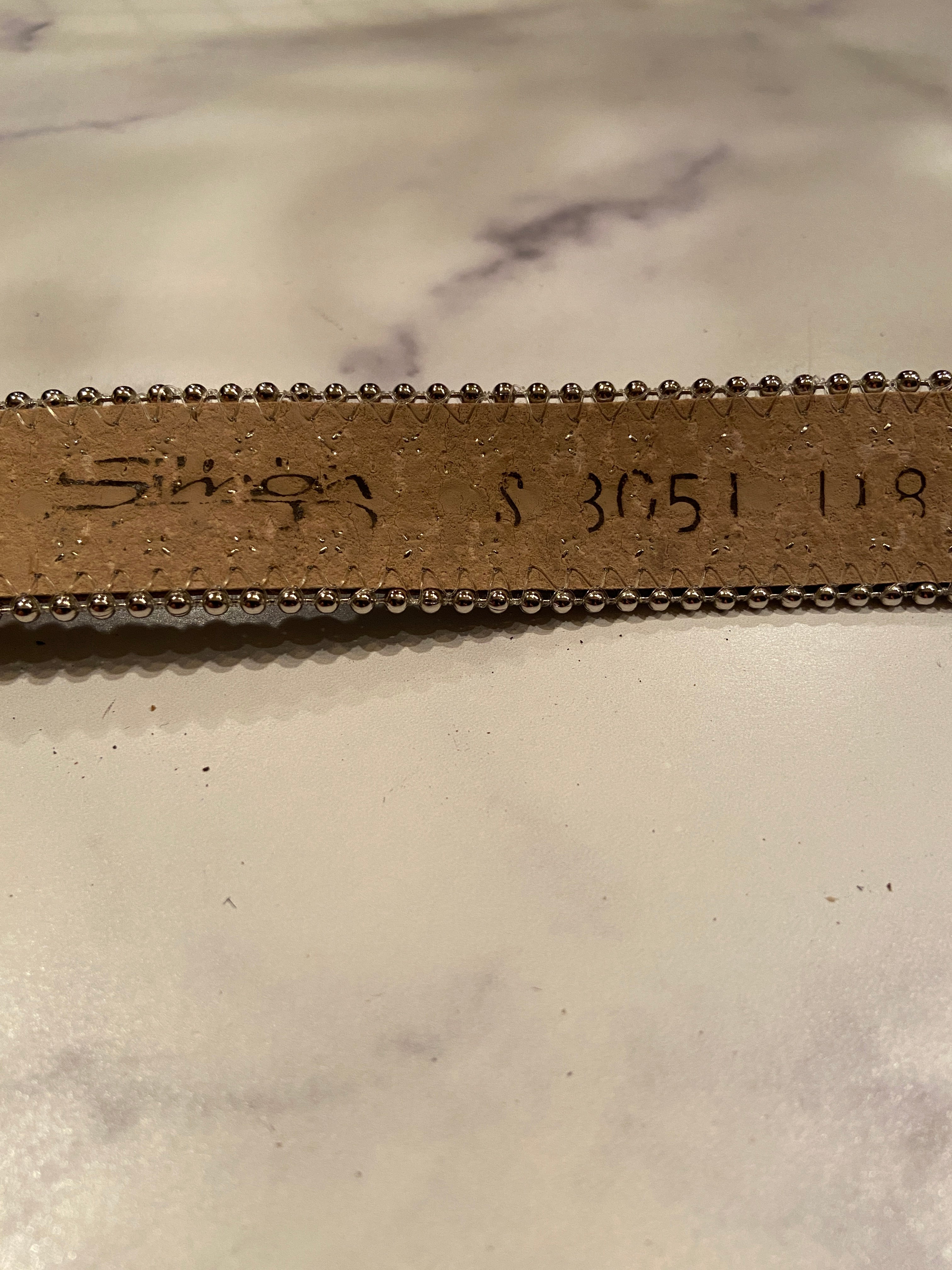 Rhinestone BB Simon belts