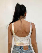 Crushed Velvet Body Suit