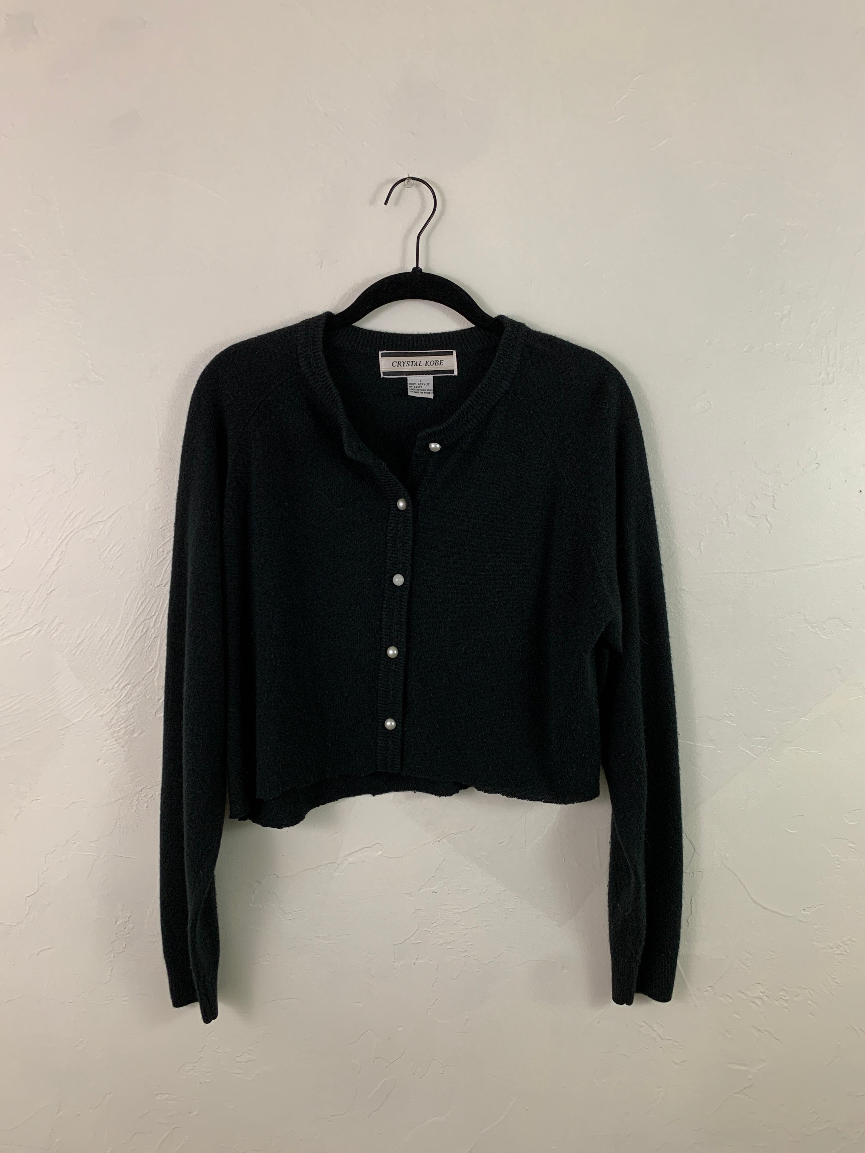 Pearl cropped cardigan