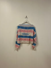 Happy day cropped sweater
