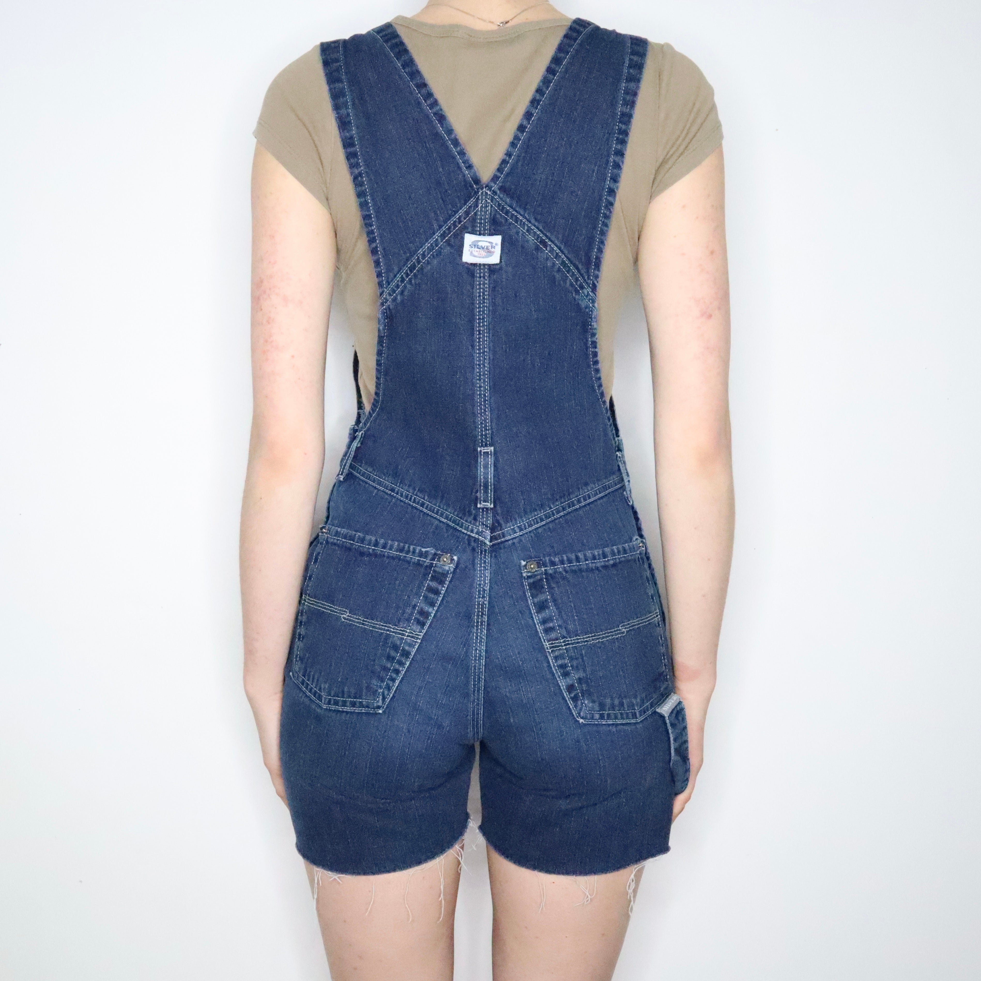 Short Denim Overalls (S-M)