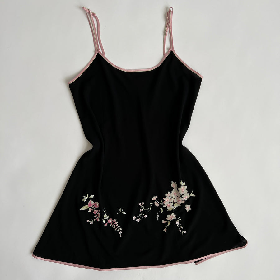 cherry blossom mini slip (XL)