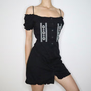 French Milkmaid Dress (M-L)
