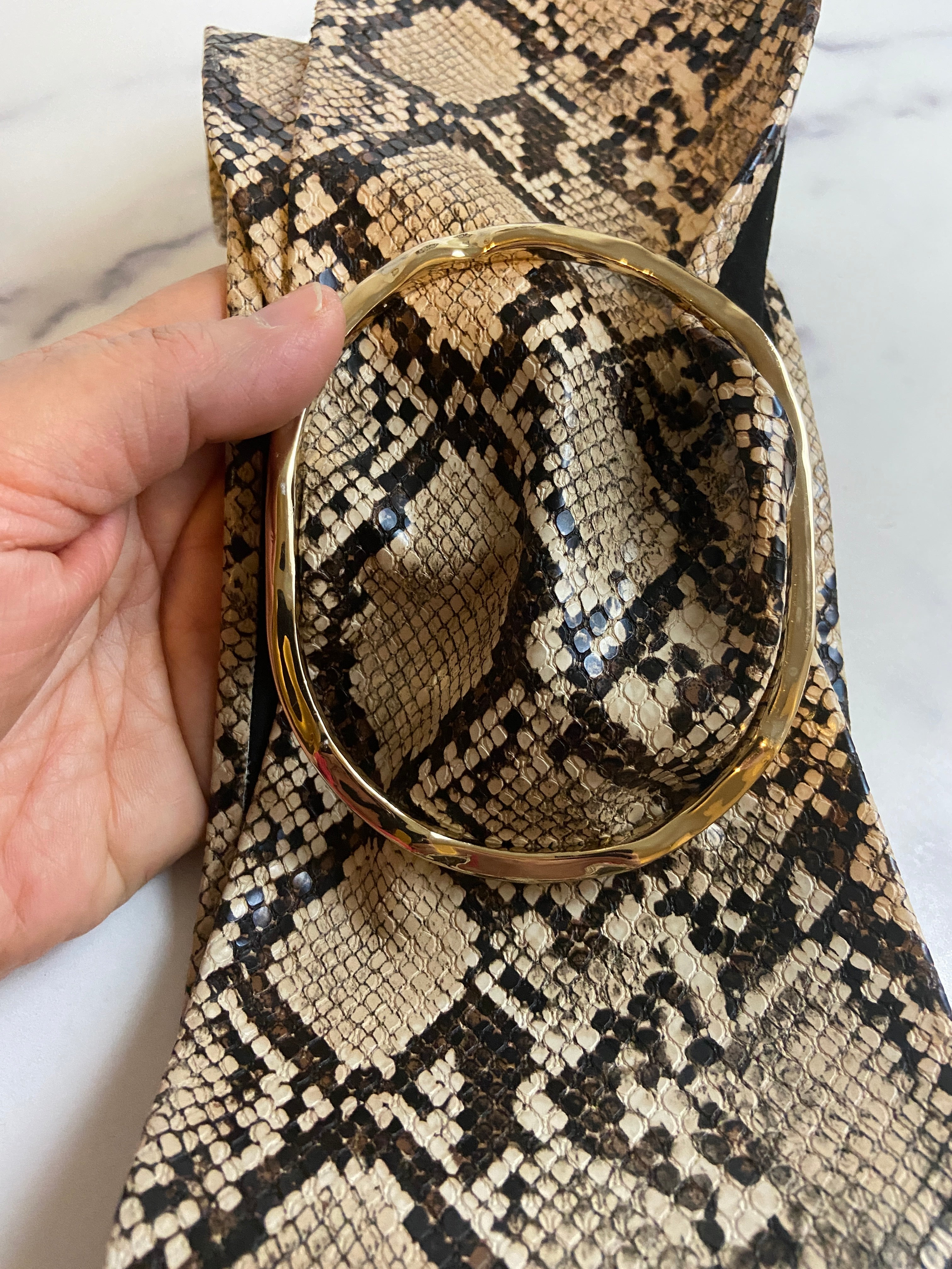 Big snake belt