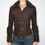 Brown Corduroy Jacket (Small)