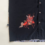 Vintage samurai button down
