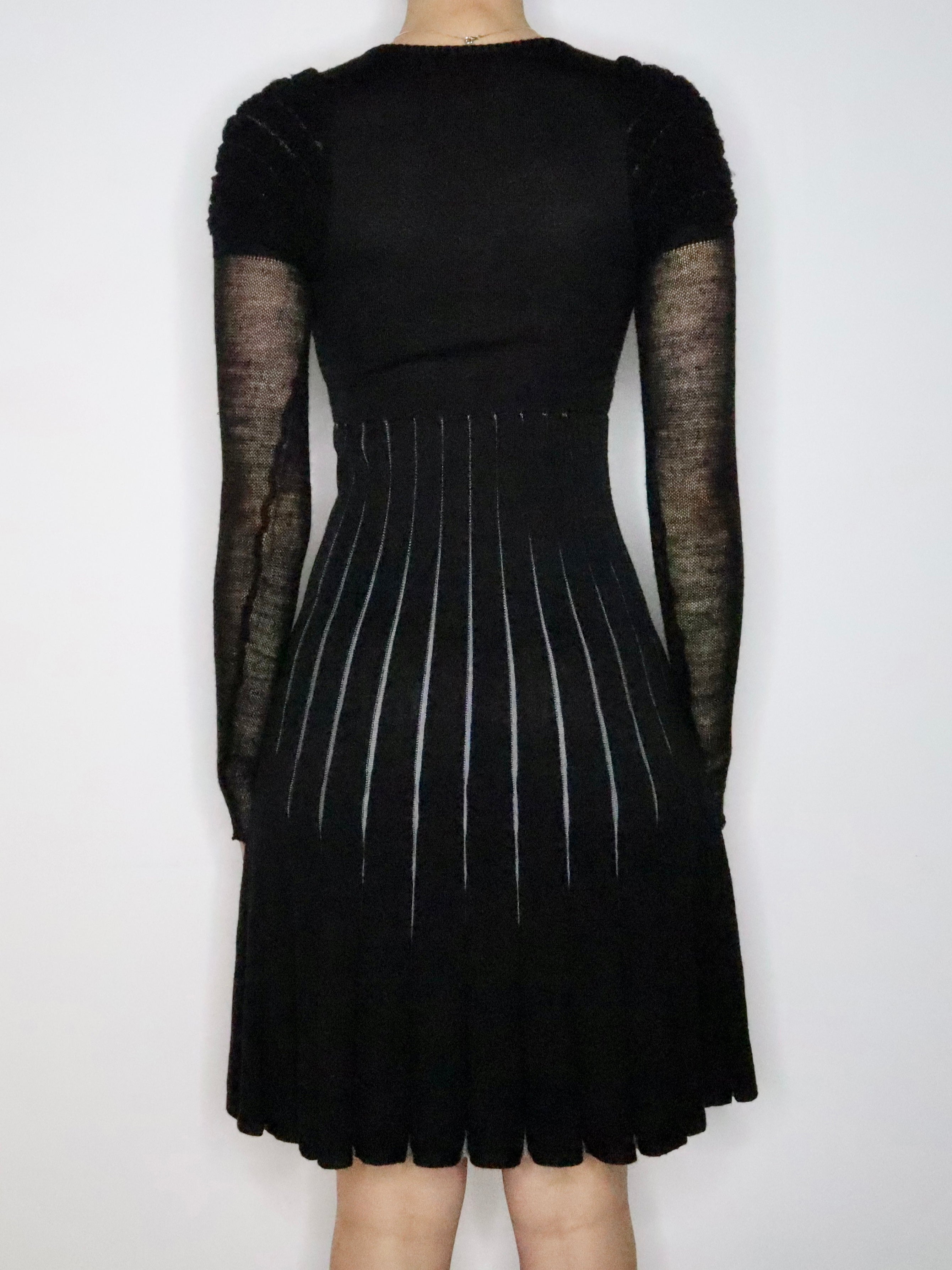 Miss Sixty Black Sweater Dress (XS-S) 