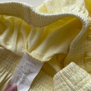 Vintage yellow cotton set
