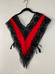 Dainty ruby lingerie top