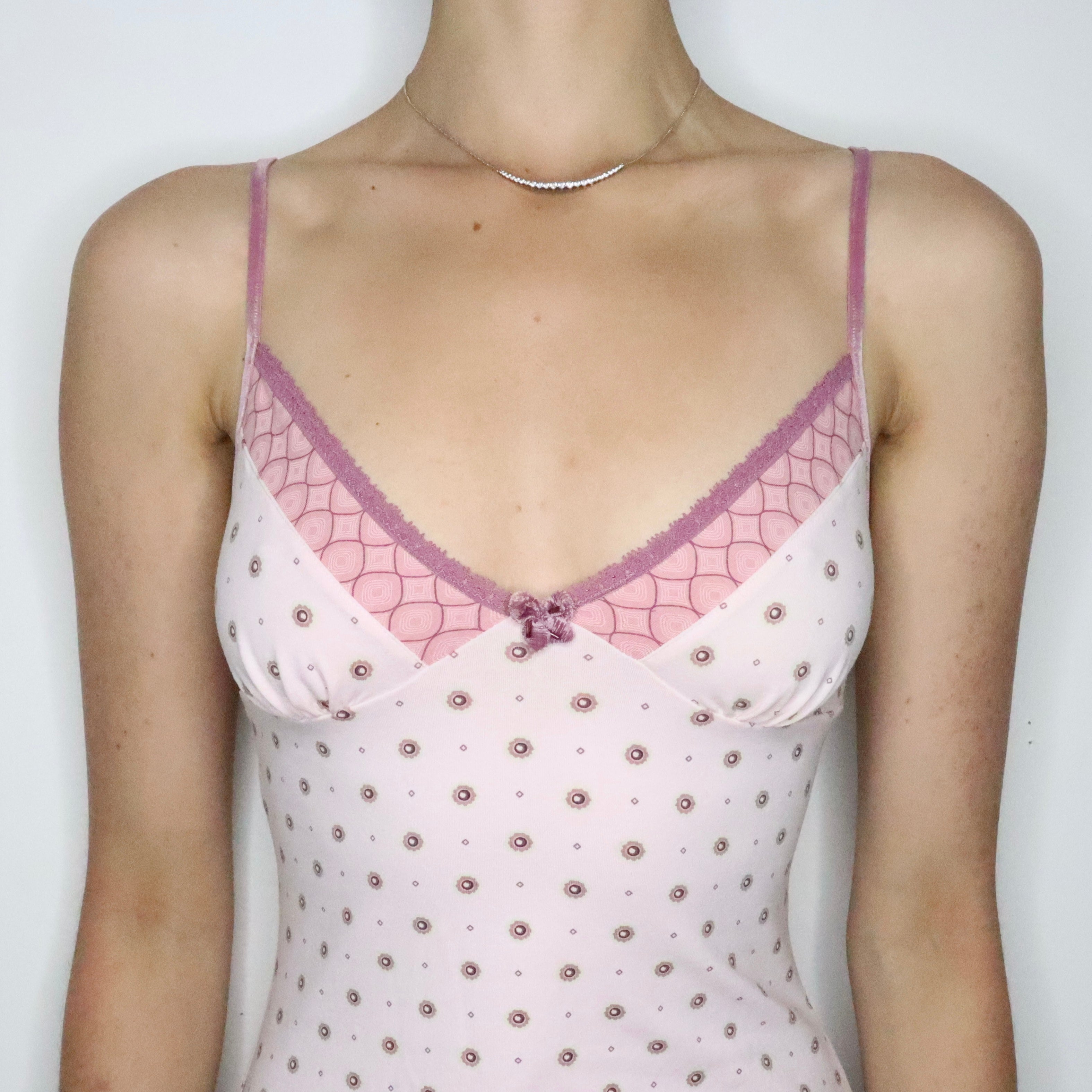 Baby Pink Slip Dress (Small)