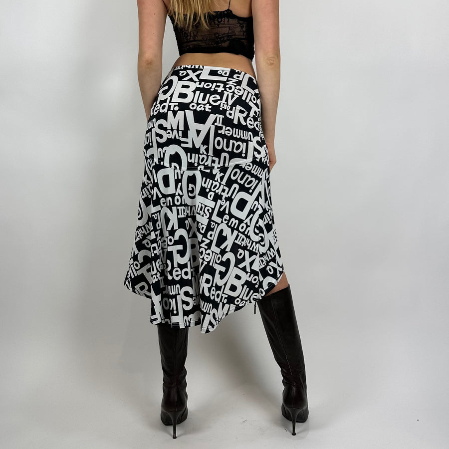 White midi skirt sales xs