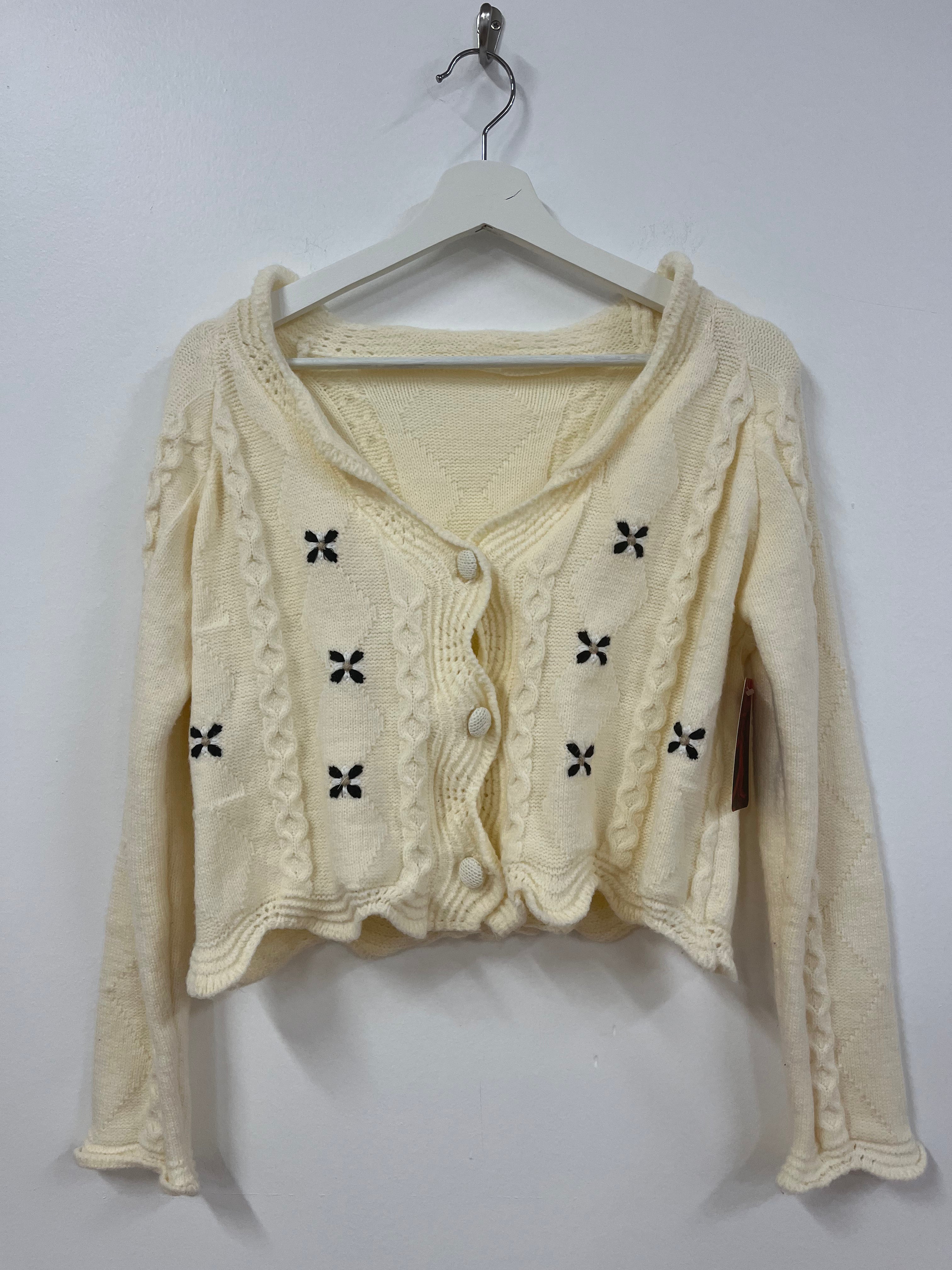 Vintage cropped knit