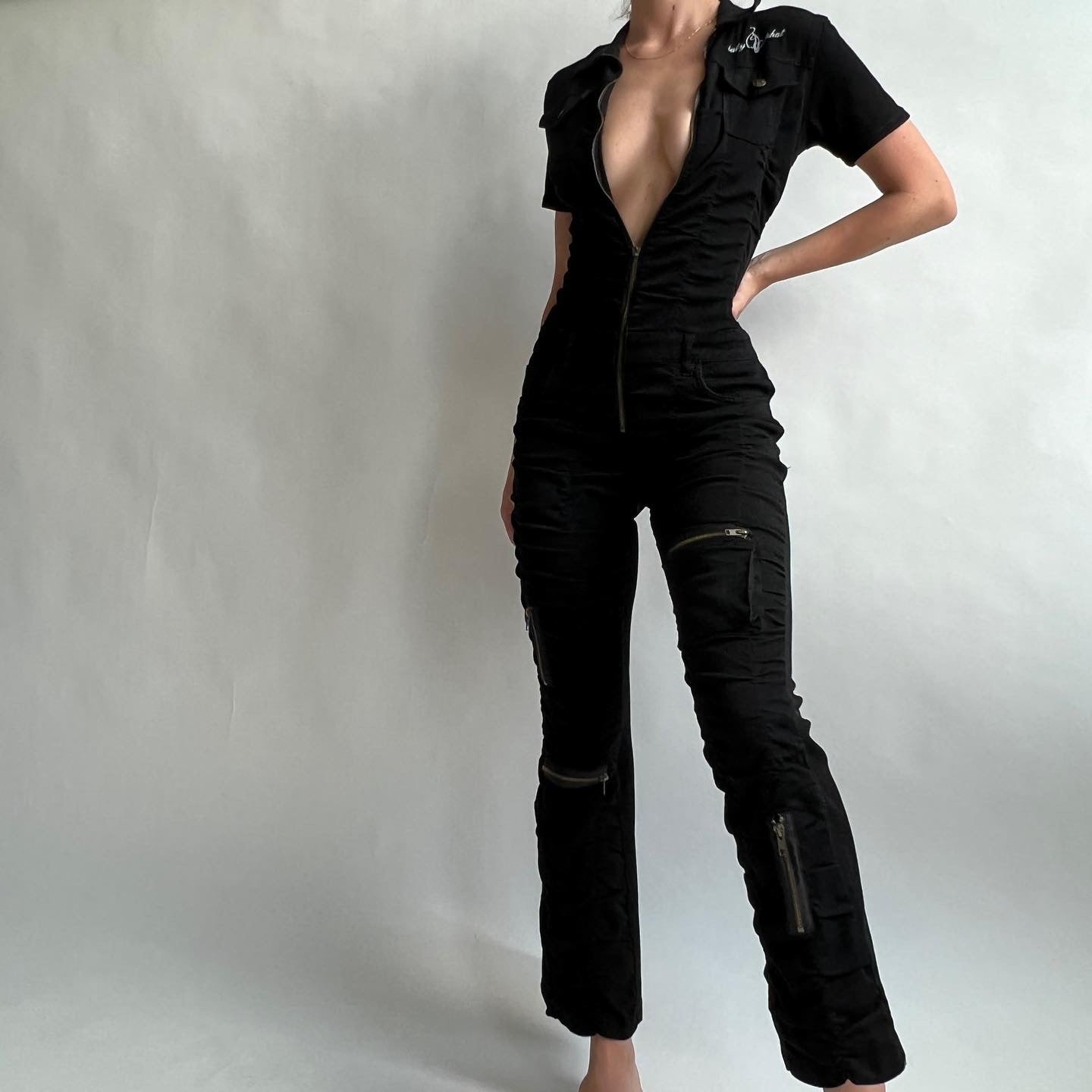 Baby Phat cargo jumpsuit