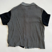 Vintage plaid patchwork