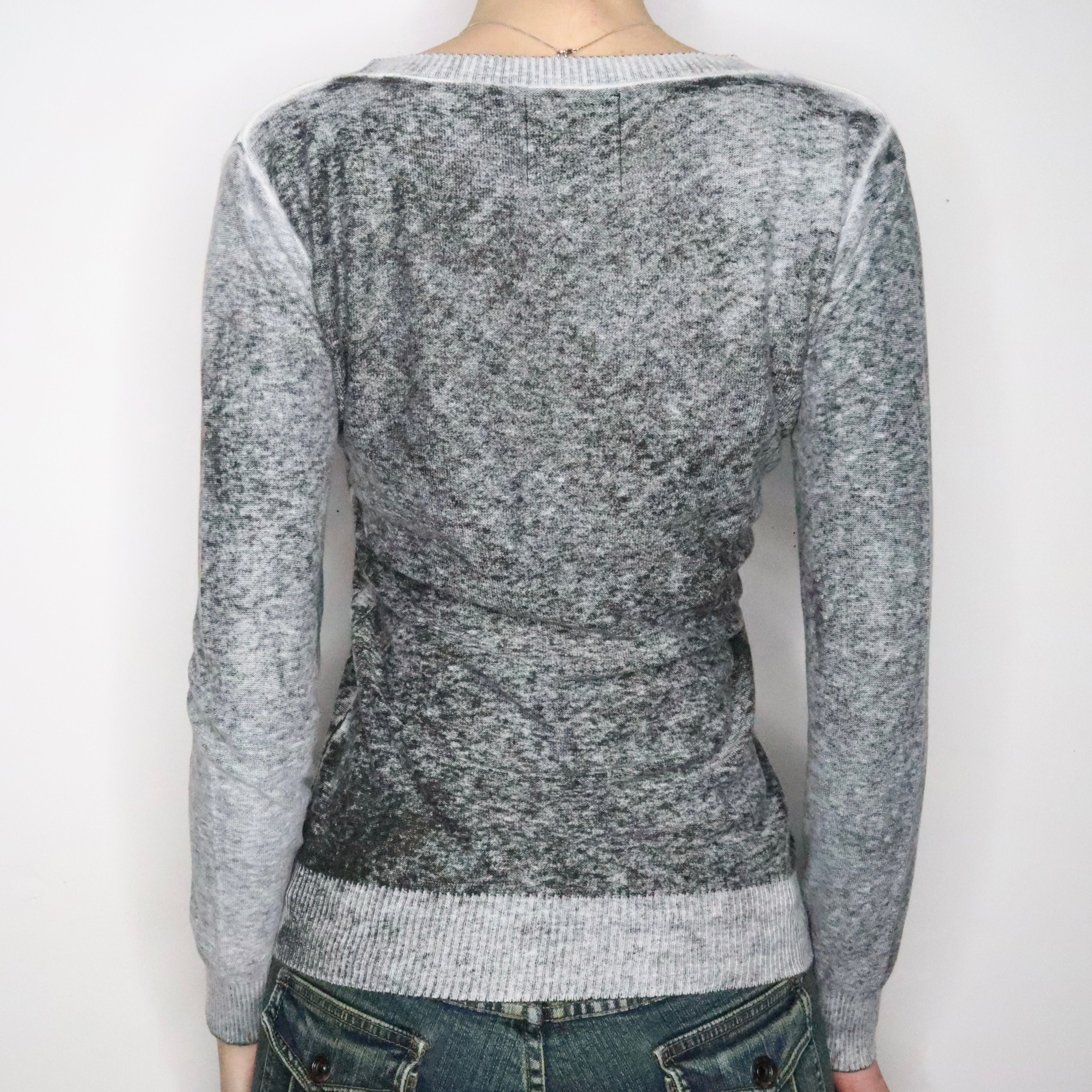 Grunge Graphic Art Pullover (S-M)