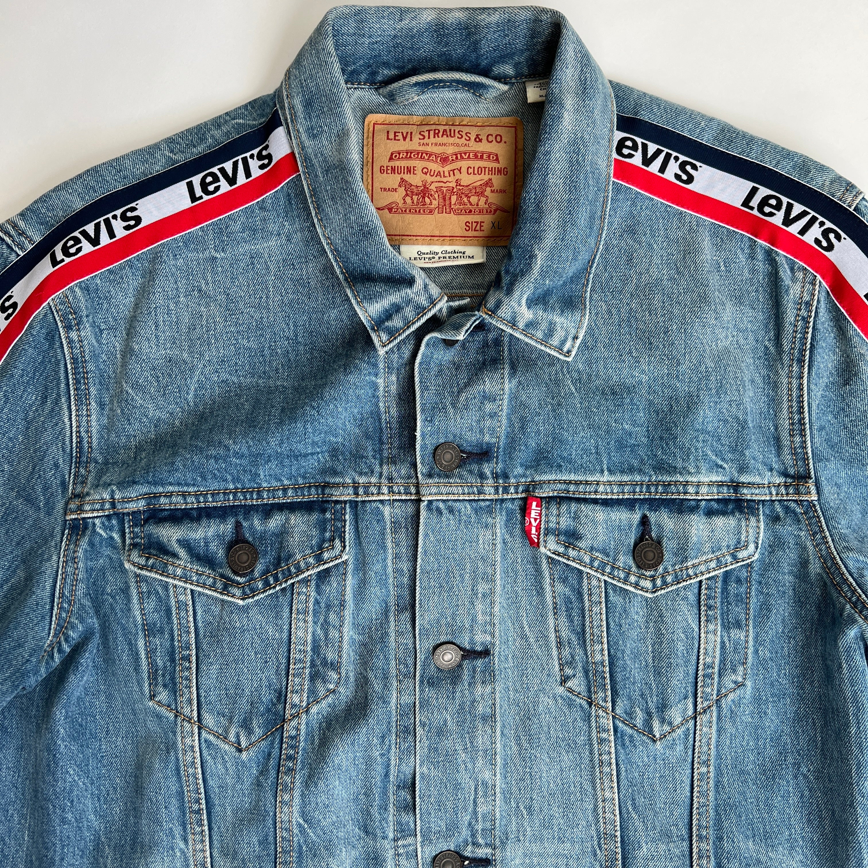 Levi’s custom logo denim jacket