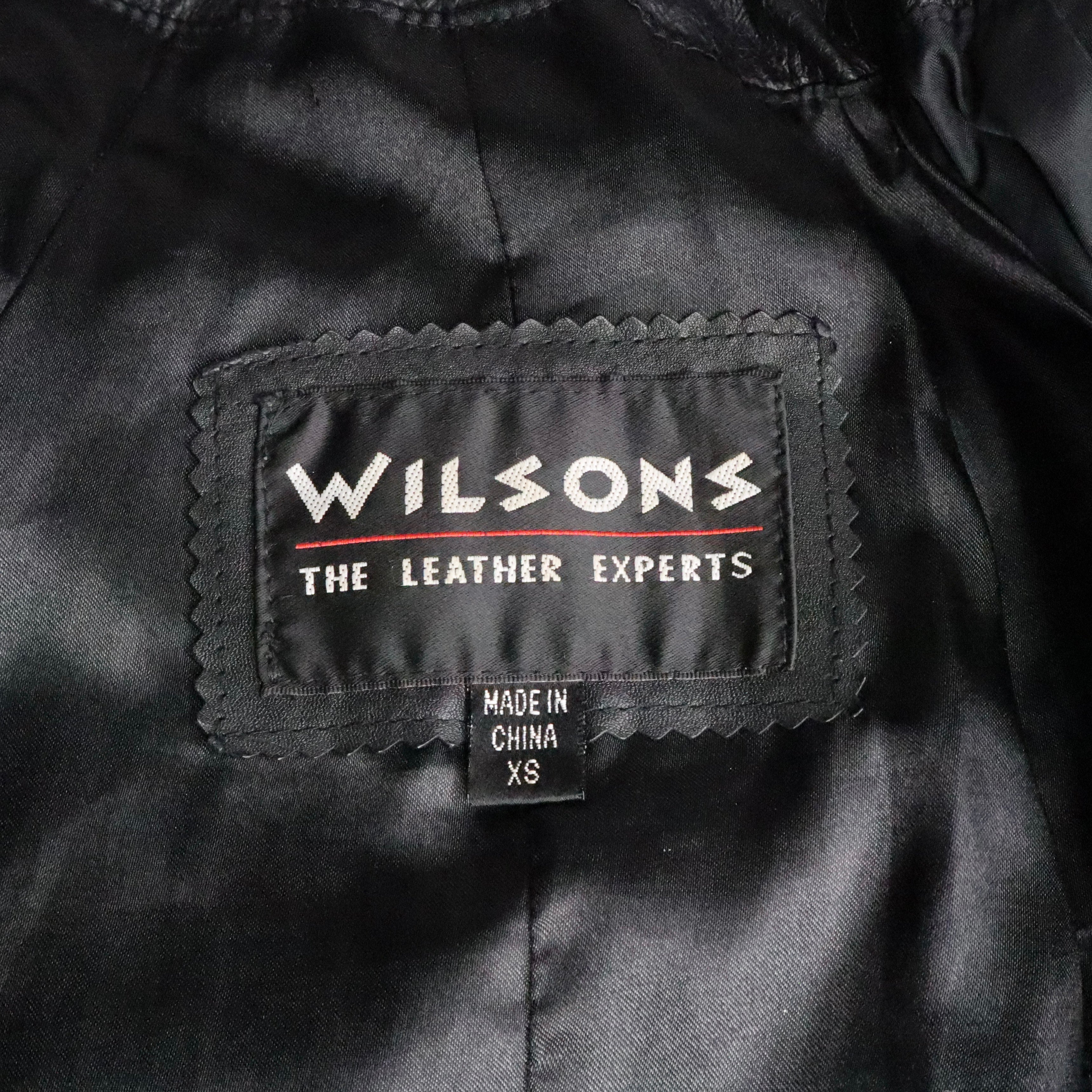 Black Leather Moto Jacket (Small)
