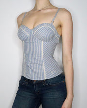 Guess Baby Blue Bustier (XS/32C)