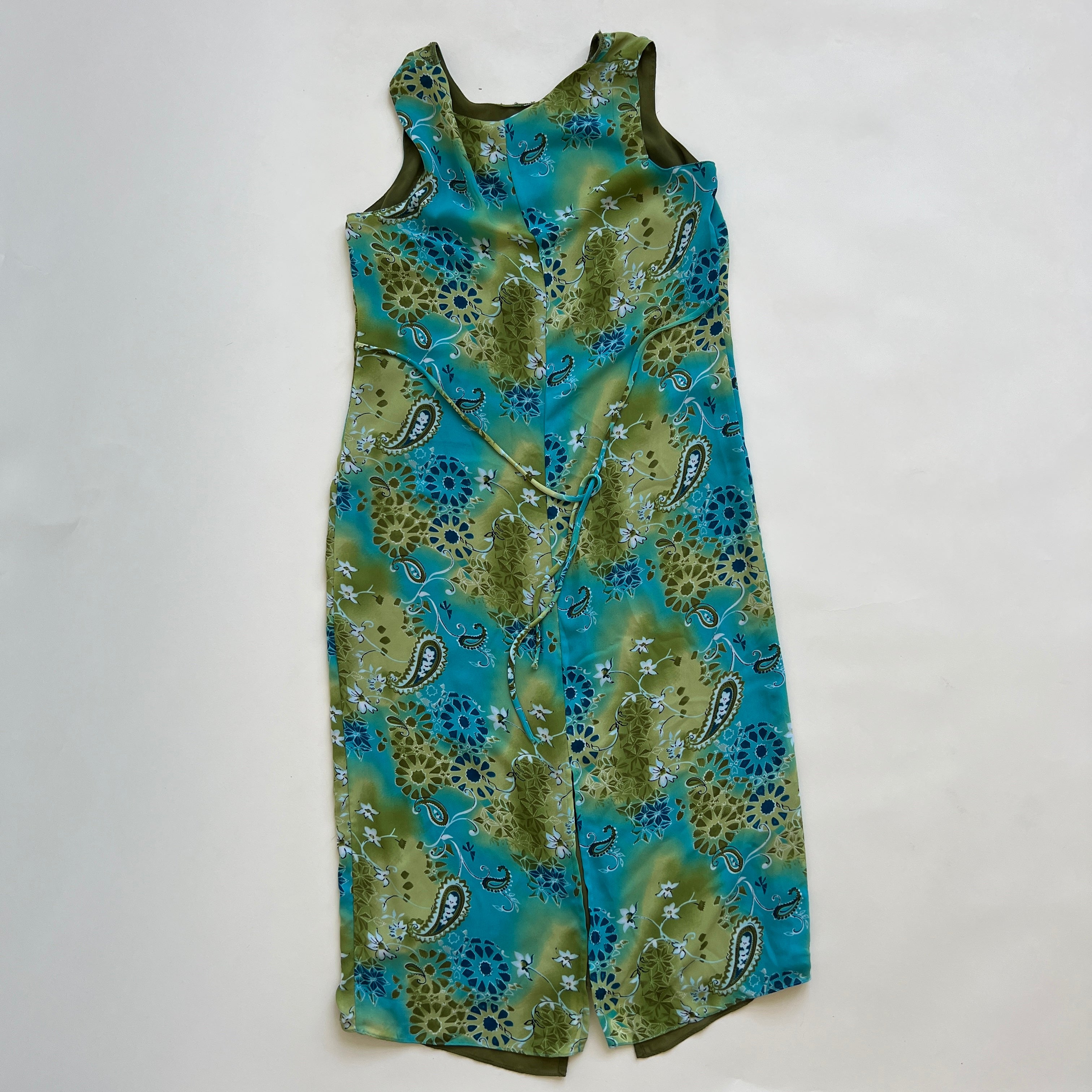 00s paisley maxi dress