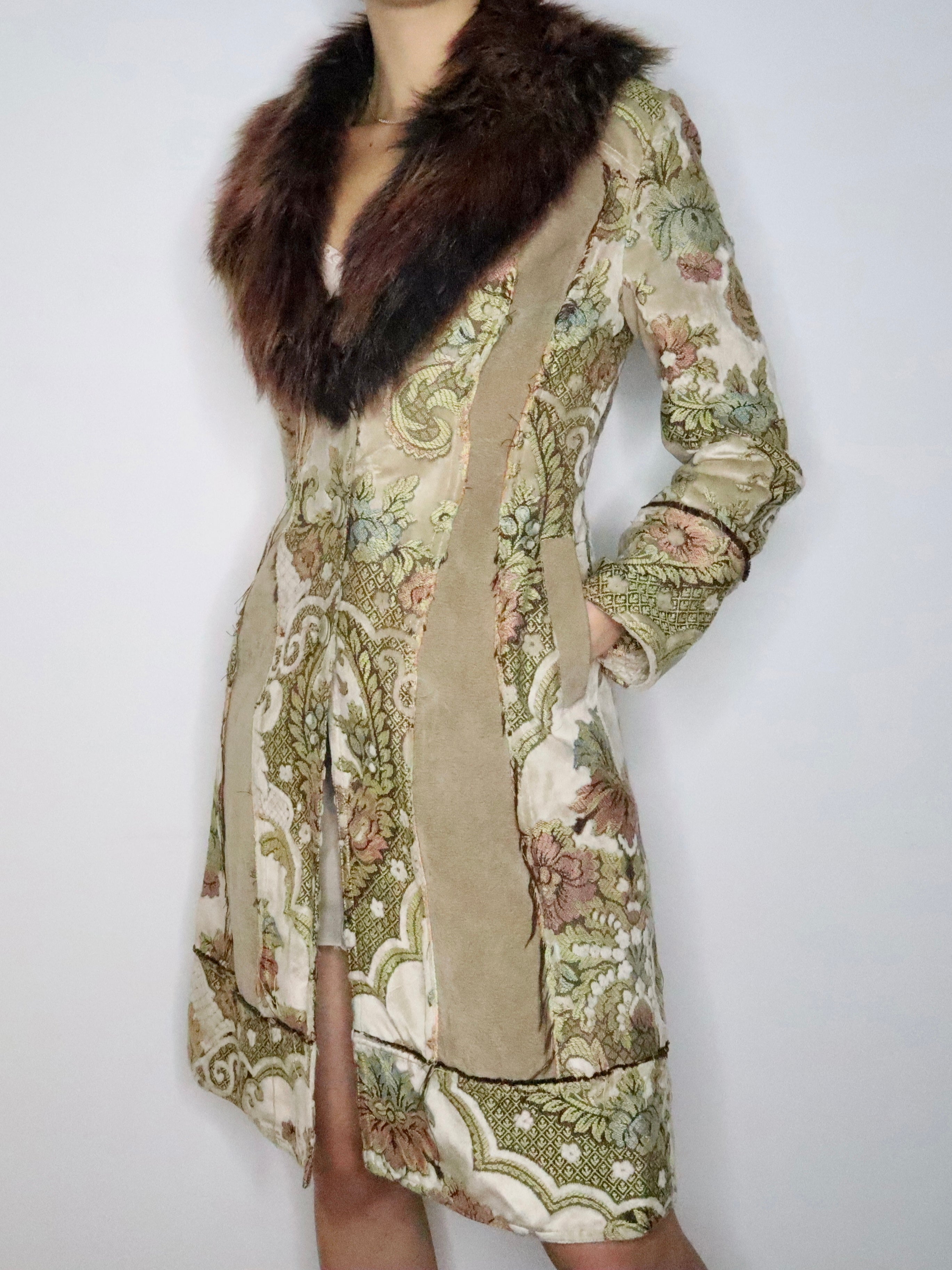 Patchwork Tapestry Coat (Medium) 