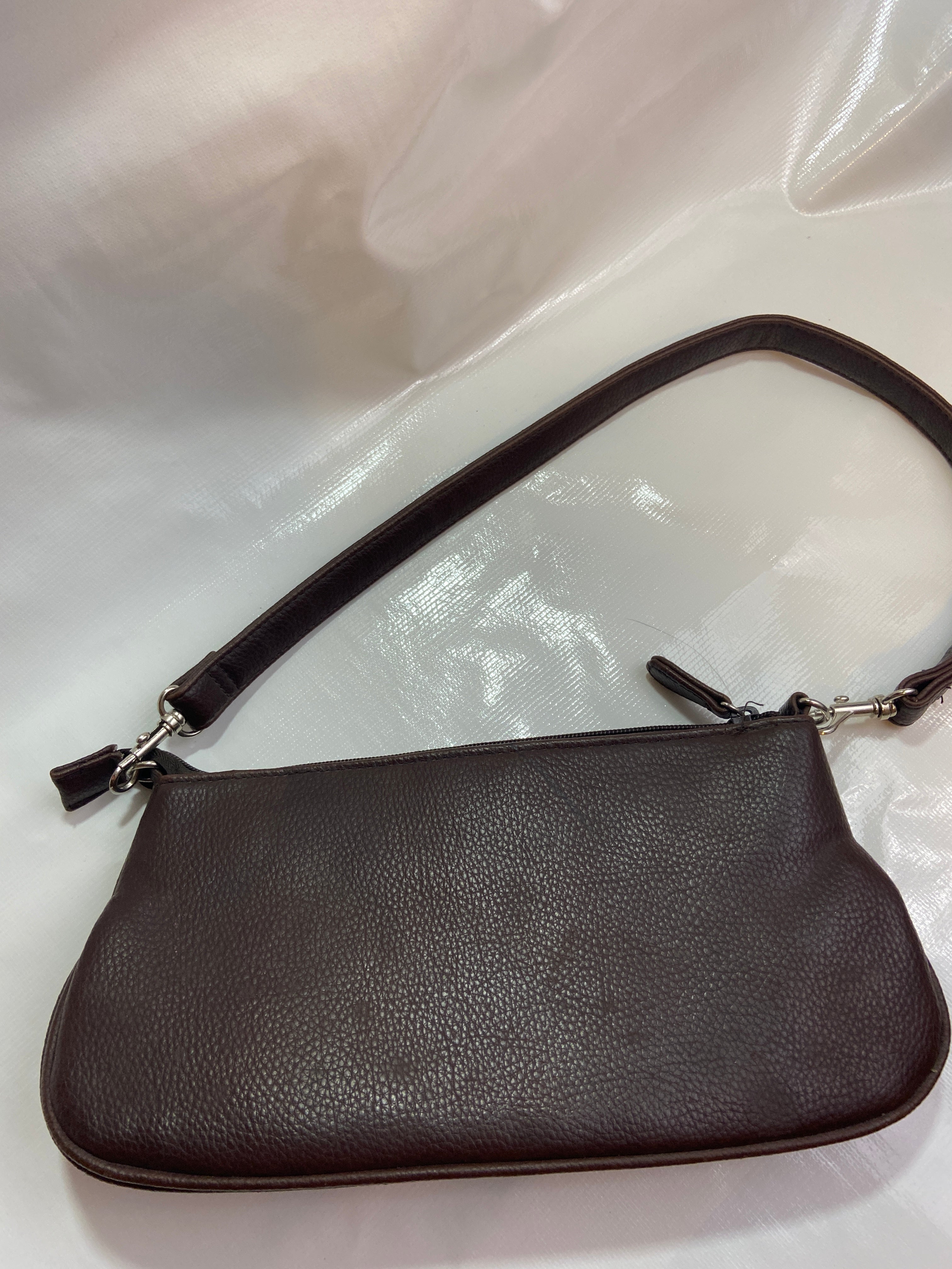 Leather brown bag