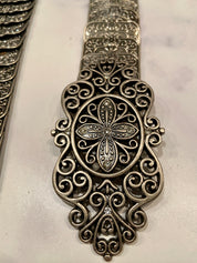 Vintage Romantic Metal Elastic Belt