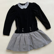 Vintage Wednesday Addams dress sz XSP