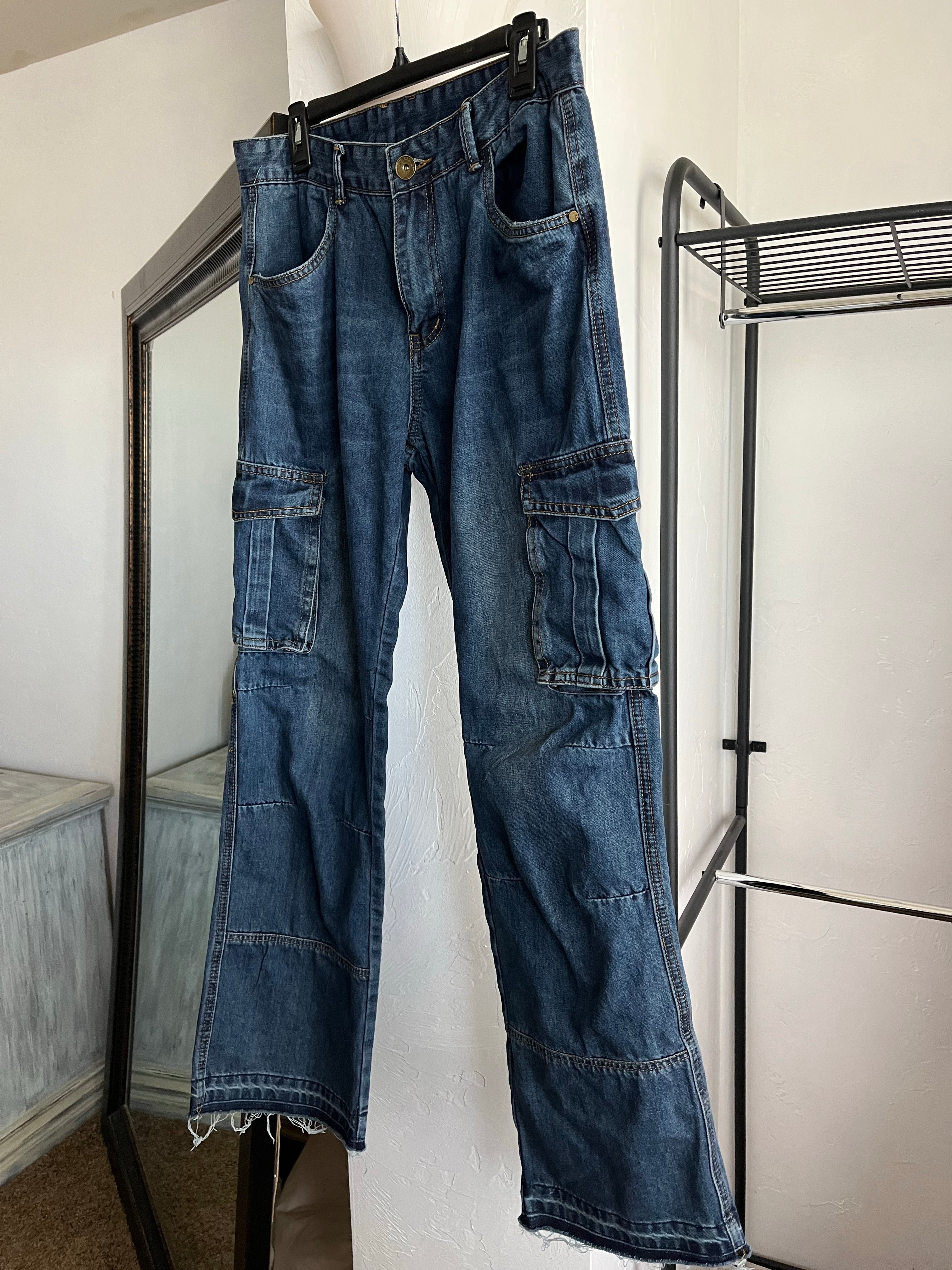 Cargo denim size 34