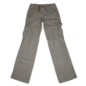 Khaki Low Rise Cargo Pants (XS-S)