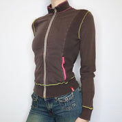 Miss Sixty Brown Zip-Up (Medium)