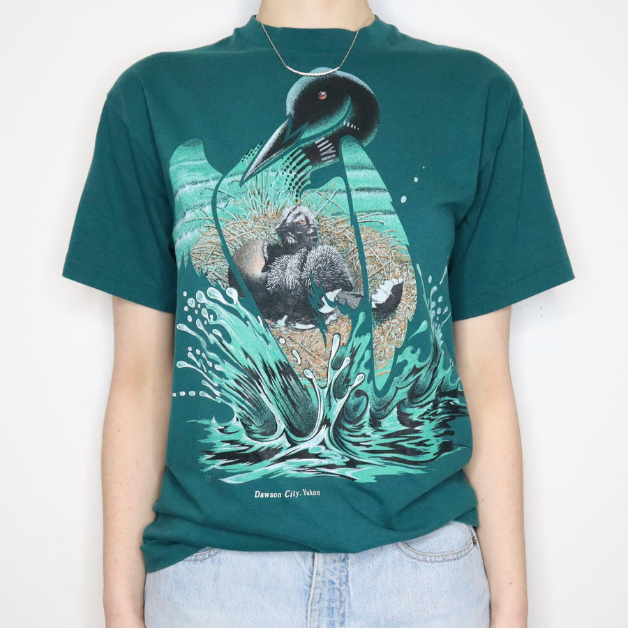 Teal Loon Graphic Tee (M-L)