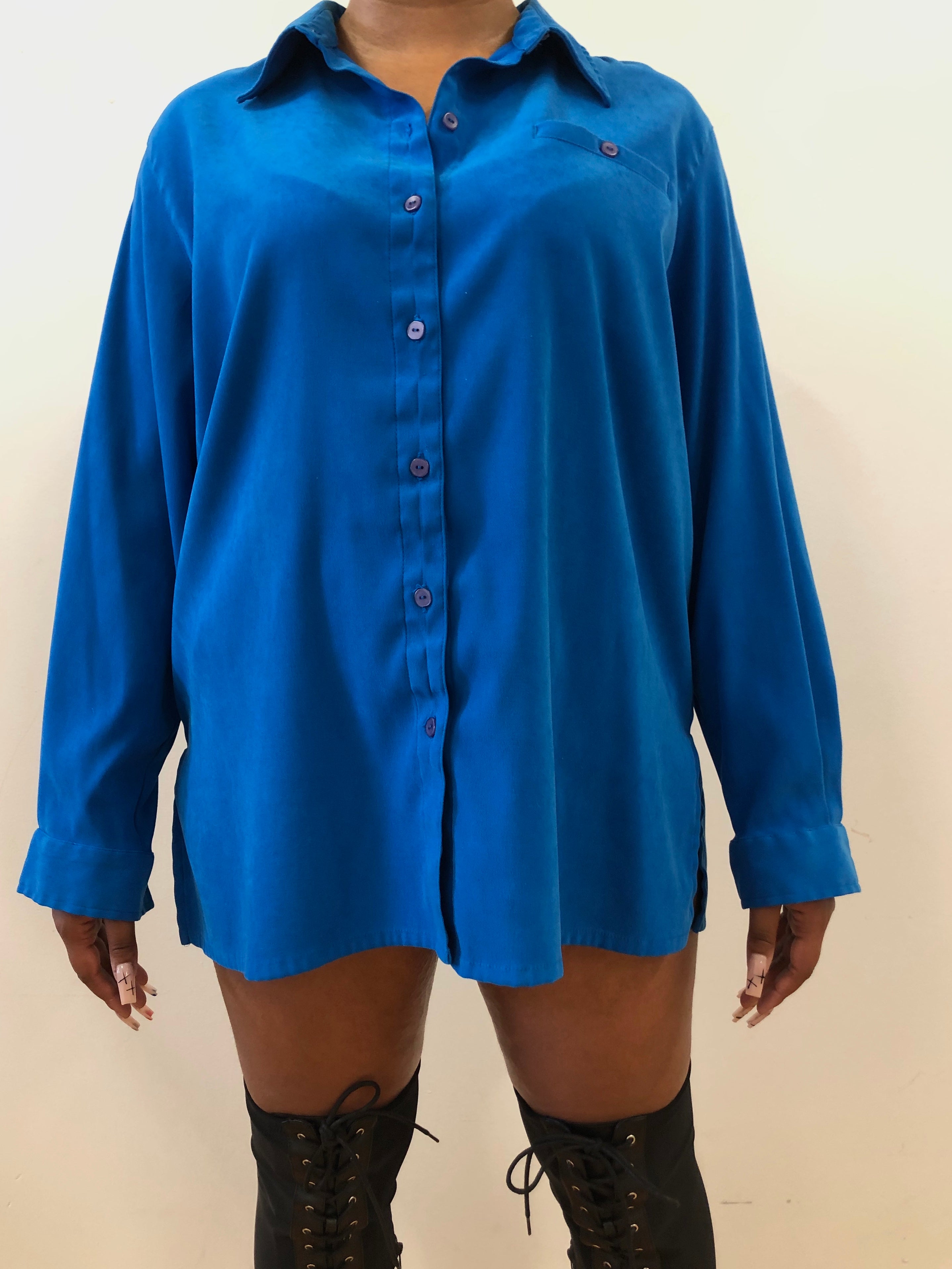 Blue ivy top XL