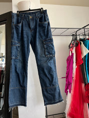 Cargo denim size 34