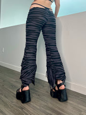 Mummified Flare Pants