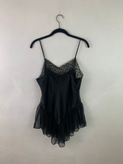 Black lace bodysuit