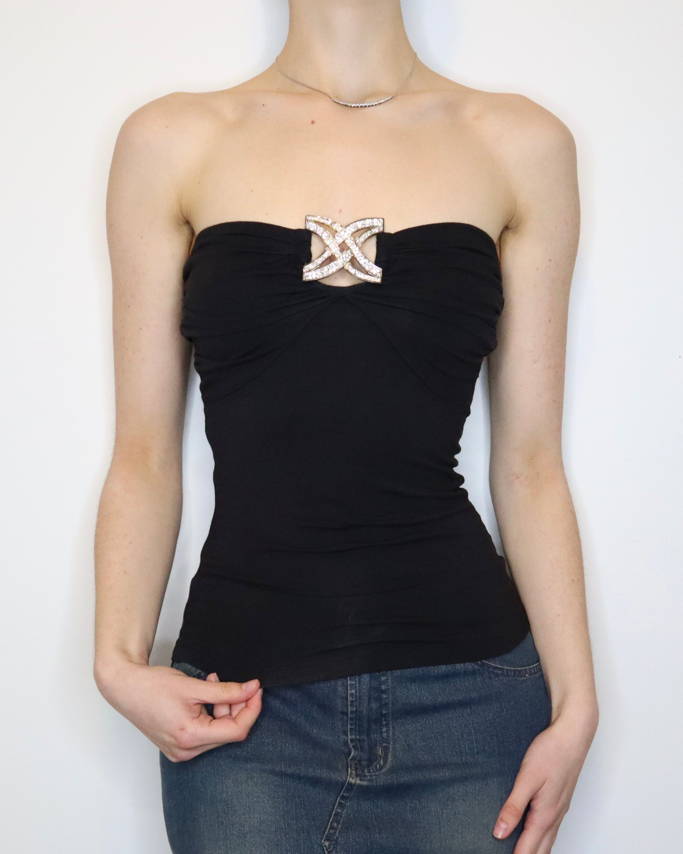 Black Tube Top (Small) 